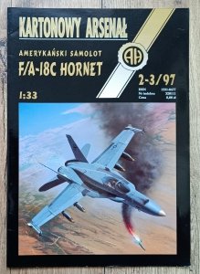 Kartonowy Arsenał 2-3/1997 / Amerykański samolot F/A-18C Hornet
