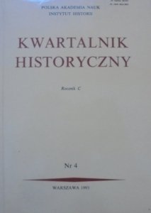 Kwartalnik historyczny C/4/1993 • [średniowiecze, Normanowie, Prusy, Labuda]