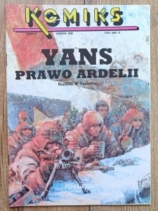 Komiks zeszyt 2 sierpień 1990 / Yans: prawo Ardelii