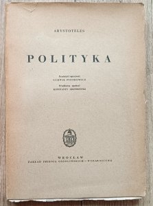 Arystoteles • Polityka / 1953