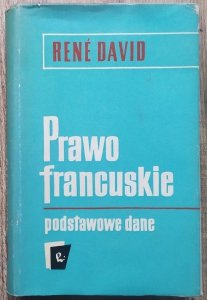 Rene David • Prawo francuskie. Podstawowe dane