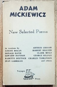 Adam Mickiewicz • New Selected Poems