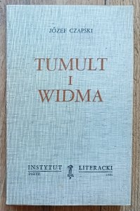 Józef Czapski • Tumult i widma / Instytut Literacki 1981