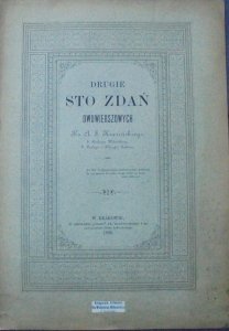 Adam Stanisław Krasiński • Drugie sto zdań dwuwierszowych [1888]