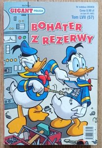 Gigant tom LVII (57) / Bohater z rezerwy