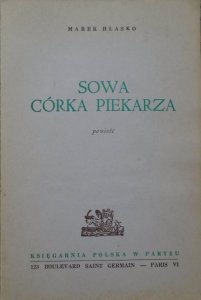 Marek Hłasko • Sowa, córka piekarza [Paryż 1968] [ekslibris M.K.Pawlikowski]