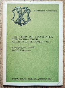 Hugh Gibson and a Controversy Over Polish - Jewish Relations After World War I