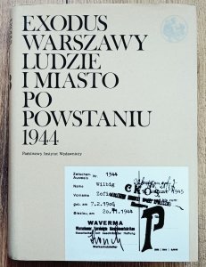 Exodus Warszawy. Ludzie i miasto po powstaniu 1944 tom 3