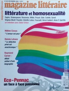 Magazine Litteraire • Litterature et homosexualite Nr 426
