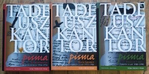 Tadeusz Kantor • Pisma 1-3 [komplet]