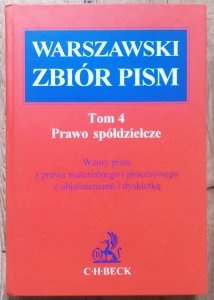 Lesław Myczkowski • Warszawski Zbiór Pism tom 4. Prawo spółdzielcze
