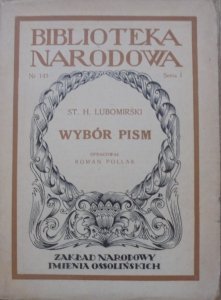 Stanisław Herakliusz Lubomirski • Wybór pism