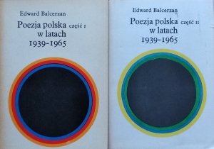 Edward Balcerzan • Poezja polska w latach 1939-1965