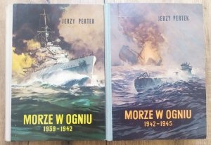 Jerzy Pertek • Morze w ogniu 1939-1942 1942-1945 [komplet]
