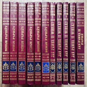 Dzieje papieży: od początków Kościoła do czasów dzisiejszych 1/6 + dodatki