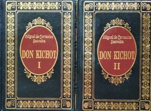 Miguel de Cervantes Saavedra • Don Kichot [zdobiona oprawa]