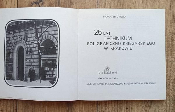 25 lat Technikum Poligraficzno-Księgarskiego w Krakowie