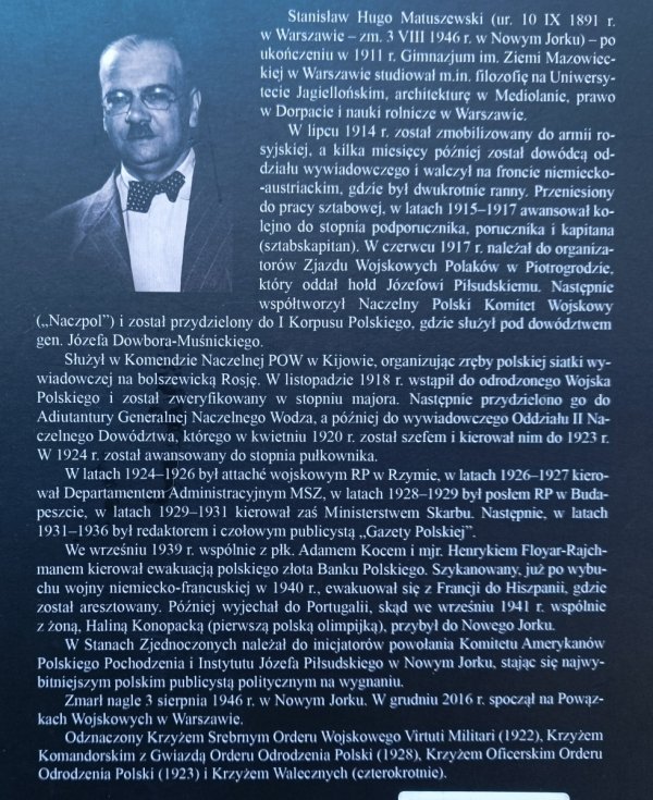 Ignacy Matuszewski O Polskę całą, wielką i wolną