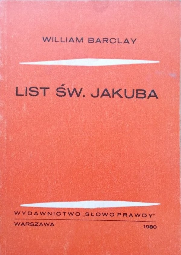 William Barclay • List św. Jakuba