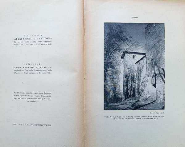 Pamiętnik Związku Historyków Sztuki i Kultury I 1948