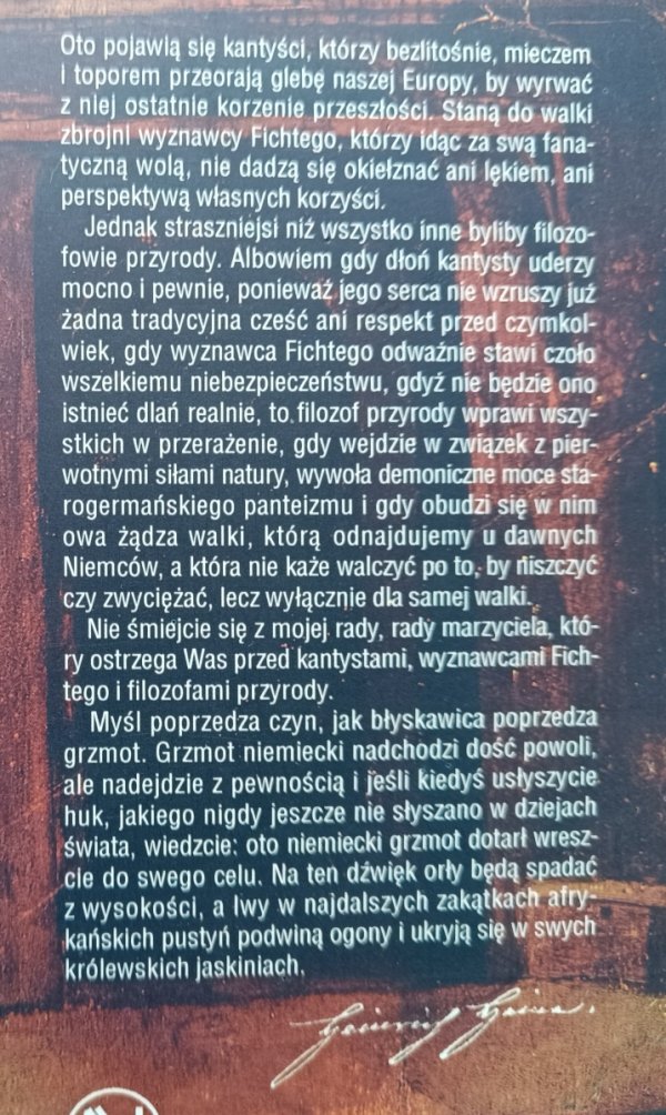 Heinrich Heine Z dziejów religii i filozofii w Niemczech
