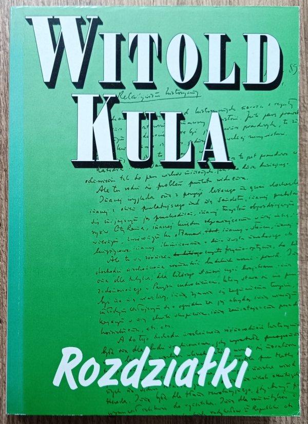 Witold Kula Rozdziałki