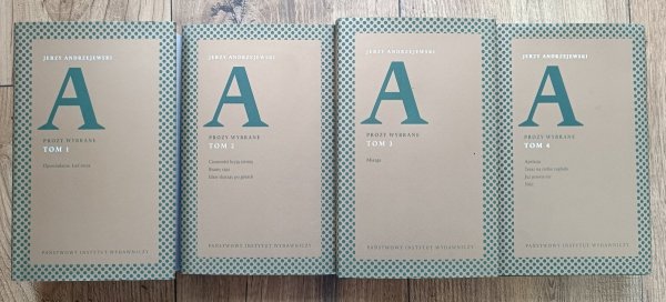 Jerzy Andrzejewski Prozy wybrane 1/4 komplet