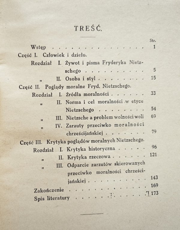 Zygmunt Kozubski Fryderyk Nietzsche i jego etyka