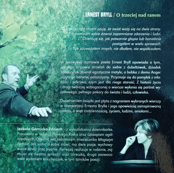 Ernest Bryll O trzeciej nad ranem. Rozmowy