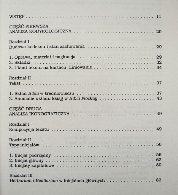Ryszard Knapiński Iluminacje romańskiej Biblii Płockiej