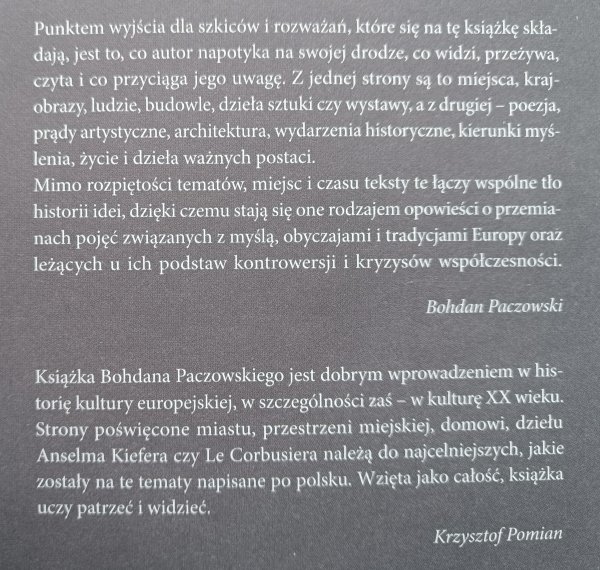 Bohdan Paczowski Ścieżki
