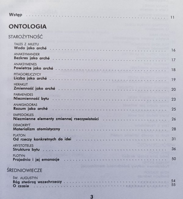 Zagadnienia i kierunki filozofii - Ontologia - Epistemologia - Etyka. Wybór tekstów