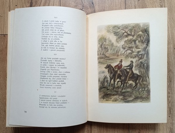 Aleksander Puszkin Eugeniusz Oniegin / ilustrował J.M. Szancer