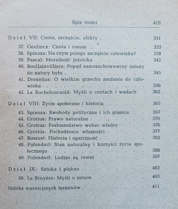 red. Leszek Kołakowski Filozofia XVII wieku. Francja - Holandia - Niemcy