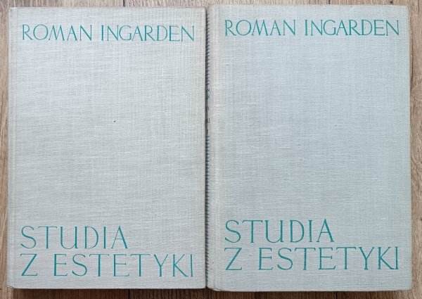 Roman Ingarden Studia z estetyki tom 1/2
