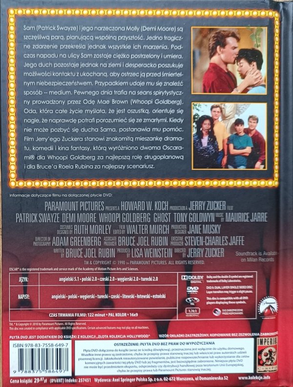 Uwierz w ducha DVD / Złota Kolekcja Hollywood