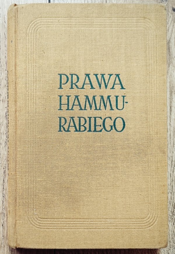 Josef Klima Prawa Hammurabiego