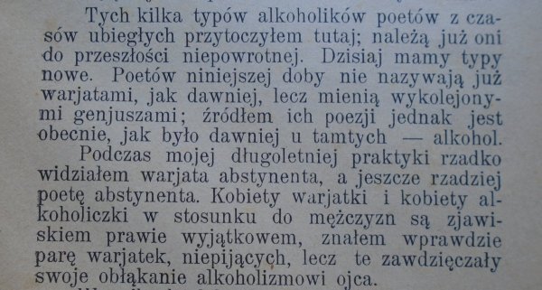 Dr. Benedykt Dybowski • O wpływie trunków alkoholicznych na organizm zwierzęcy i ludzki [1902]