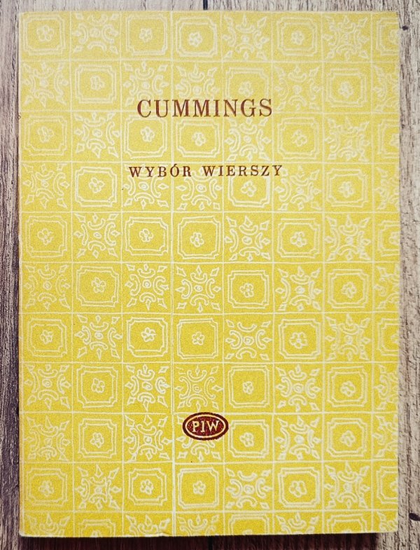 Cummings Wybór wierszy [Biblioteka Poetów]