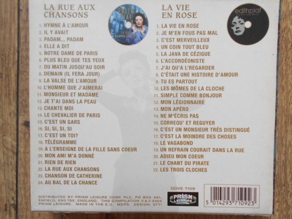 Edith Piaf • 46 Titres Originaux • 2CD