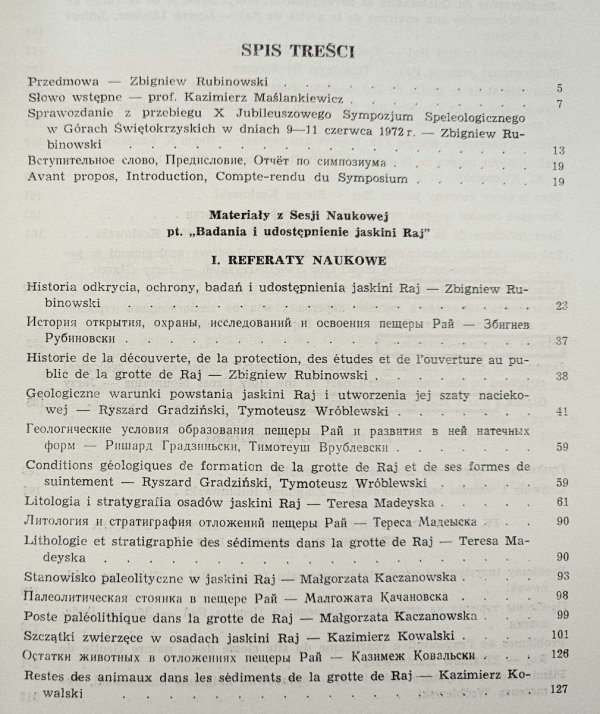 Badania i udostępnienie jaskini RAJ