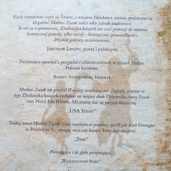 Markus Zusak Złodziejka książek