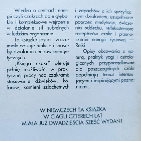 Księga czakr. Od podstawowego rozumienia do zastosowań praktycznych