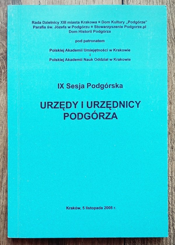 Urzędy i urzędnicy Podgórza