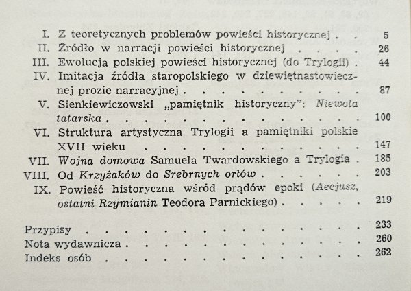 Tadeusz Bujnicki Sienkiewicz i historia. Studia