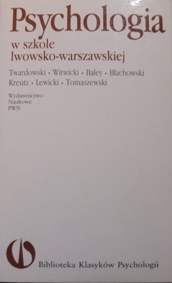 Psychologia w szkole lwowsko-warszawskiej