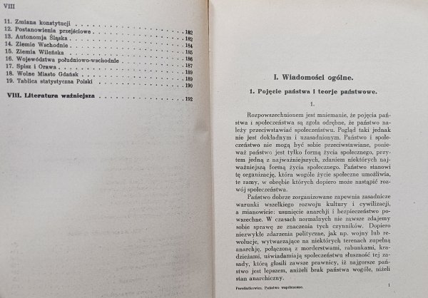 Antoni Peretiatkowicz Państwo współczesne