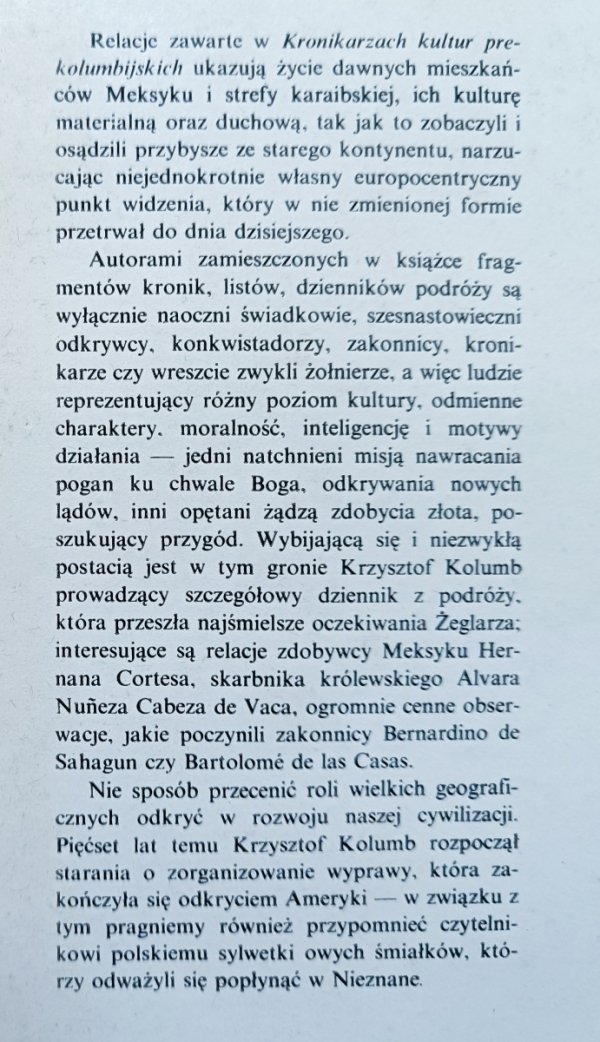 Kronikarze kultur prekolumbijskich