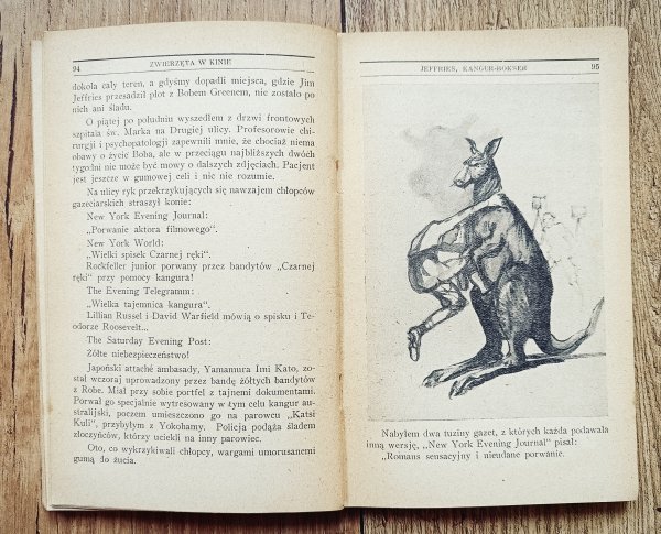 Józef Delmont, Antoni Gawiński Zwierzęta w filmie