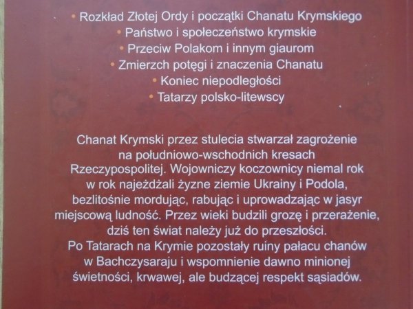 Leszek Podhorodecki • Chanat Krymski. Państwo koczowników na kresach Europy